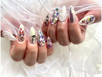 ウエスト コースト ネイルサロン(West coast Nailsalon)/3d/ハート/シール