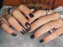 オムネイル 渋谷(HOMME NAIL)/マグネットネイル ¥6.600