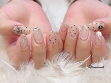 シナモンネイル(cinnamonnail)/ドットネイル