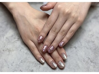 シンプリー ワン 渋谷店(Simpliee ONE)/【ハンド】グリッターカラー