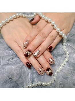 プリティ(Pretty)/定額ヒョウ柄ネイル