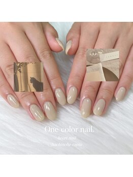はあとねいる 八戸ラピア店/ワンカラーネイル