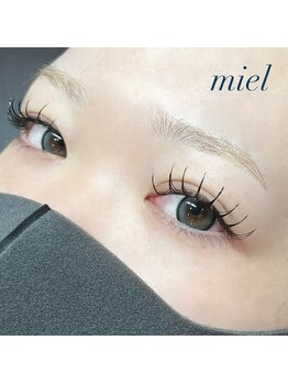 ミエル 鍛冶屋町(miel)/フラットラッシュ80本