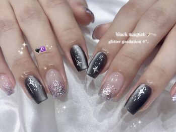 ラメ×マグネット 