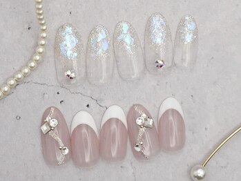 ネイルサロンプリッシュ 横浜店(prish)の写真/【特別な日をより一層美しく】わかりやすい定額プライス&スピーディー