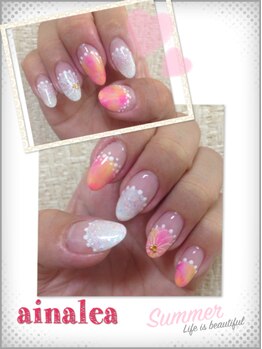 ネイルサロン アーイナレア (nail salon ainalea)/ハンド¥8750~