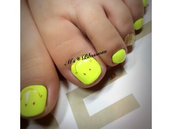 ネイルサロンアンドスクールエムズブロッサム(Nailsalon & school M's Blossom)/定額制FOOTジェルコース