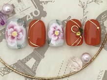 シェリー(Cherie)/お正月ネイル