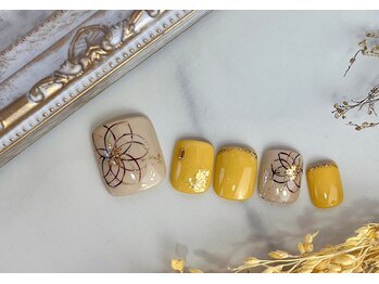 ネイルサロン&スクール ジーナ(GINA)/フラワーネイル