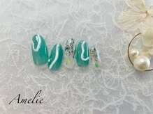 アメリ(Amelie)/シースルー/ワンカラー/ホイル