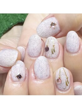 ネイルージュ 梅ヶ丘店(Nailouge)/イニシャルネイル☆