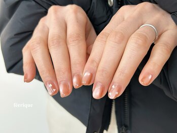 フェリークネイル(feerique nail)/バレンタイン/冬ネイル/圓山