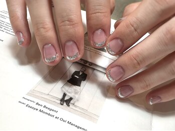 デューネイルスタジオ(dew nail studio)/シルバーフレンチ