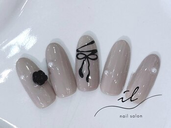 イル 神戸店/ガーリー×ワンホンネイル