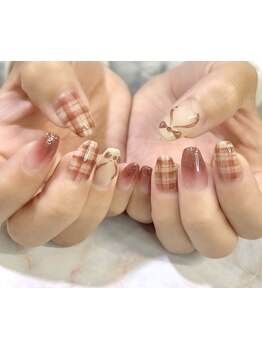 手描きアートが得意なサロン