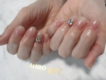 ヨーローネイル(YOLO Nail)/mao gel 花びらネイル