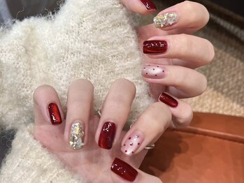 埋め尽くしネイル