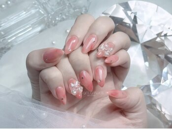 エンジェルガーデンネイル 池袋店(Angelgarden nail)/初オフ無料♪モモニュアンス