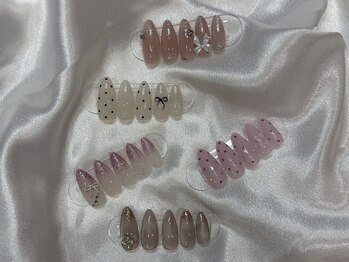 リワード(Reward.)の写真/迷ったらコレ！！人気の定額デザインコース♪　韓国ネイル/マグネット/シンプルデザイン/定額ネイル