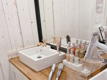 アイラッシュアンドネイル専門店 クラル(CURAR)/パウダールーム◎