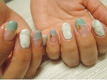スタイリッシュネイルズ(Stylish Nails)/大理石ネイルデザイン♪