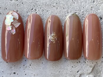 フリークネイル(FREAK Nail)/シンプルシェルピンク ¥7000