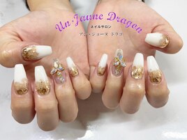 【自爪ネイル】ホワイトネイル