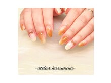 アトリエ ハルミナ(atelier harumina)/カフェラテネイル