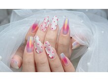 ナオミ 新宿店(Naomi)/長さ出しチークネイル