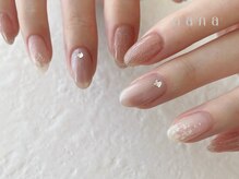 ナナ 白金高輪(nana)/ニュアンス　フラッシュネイル