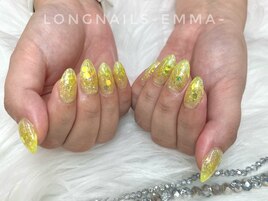 ショートアクリルワンカラー