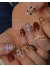 ジョワ(joie)/ribbon × check