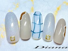 ディアナ ひたちなか高場店(DIANA)/定額ネイル　7,700円　A‐054