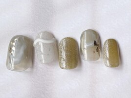 マーブルぷっくりマグネット