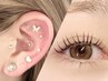 【大人気×大流行】潤いまつげパーマ×耳つぼジュエリーシンプルコース ¥7480
