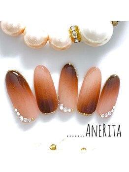 ネイルサロン アンリタ(nail salon AneRita)/ブラウン☆sexyグラデーション