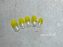 ヴィガー アンド ルックス 白金 目黒(Vigor&Looks)/イエローネイル　カラグラ　