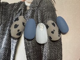 【9200円】マットアニマルネイル