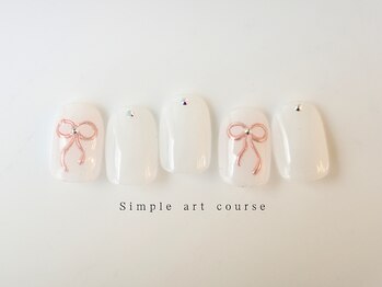 エン ダイカンヤマ(En'e daikanyama)/定額／シンプルアートコース♪