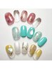 【８月末まで期間限定】夏ネイルcollection ￥7200、¥7700