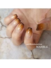 ネイルアンドリラクゼーション マーブル(MARBLE)/持ち込みネイル￥7,700
