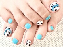 トイネイル(toinail)/可愛い牛柄ネイル♪