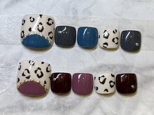 ネイルサロン ブリオン(Nail Salon Bullion)/カラフルレオパードネイル