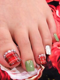クリスマスカラーチェック(^^)/