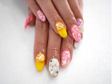 ザネイルズ(The Nails)/pink&yellow nails