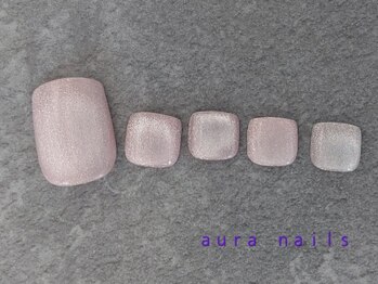 アウラネイルズ(aura nails)/●フットジェル ¥9,900