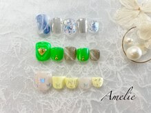 アメリ(Amelie)/フット/ワンカラー/夏