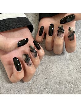 ネイルサロン ボンテ(Bonte)/ブラックネイル