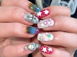 個性派ネイル