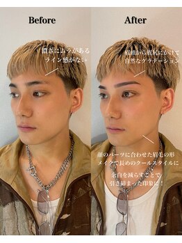 モア 福岡天神(More)/#メンズ#眉ワックス